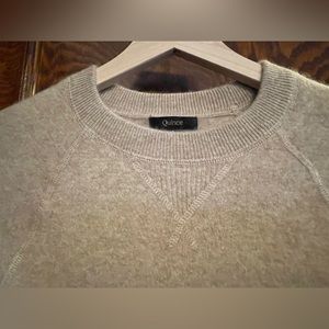 Quince Mongolian Shrunken Cashmere Sweatshirt
